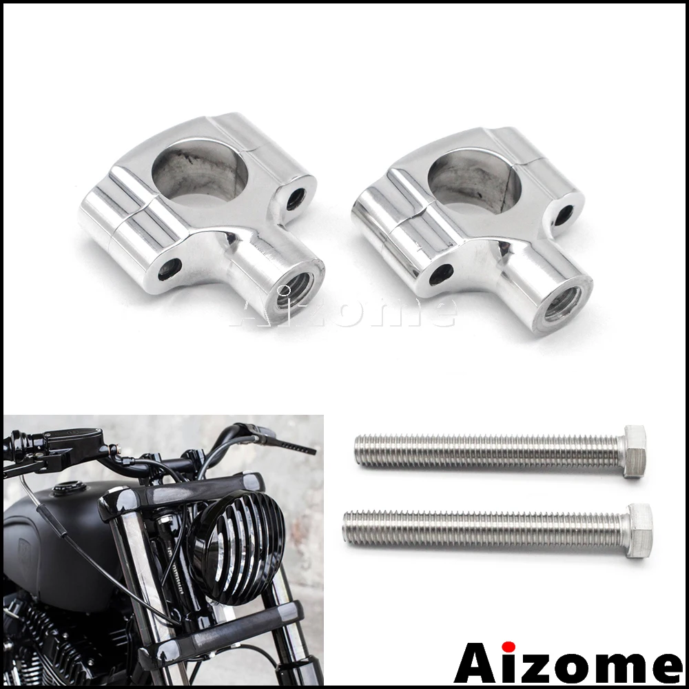 Motorcycle Billet Aluminum 1" Handlebar Mount Risers For Honda Yamaha Suzuki Custom M10 Bolt Bar Risers Clamps
Motorcycle Billet Aluminum 1" Handlebar Mount Risers For Honda Yamaha Suzuki Custom M10 Bolt Bar Risers Clamps