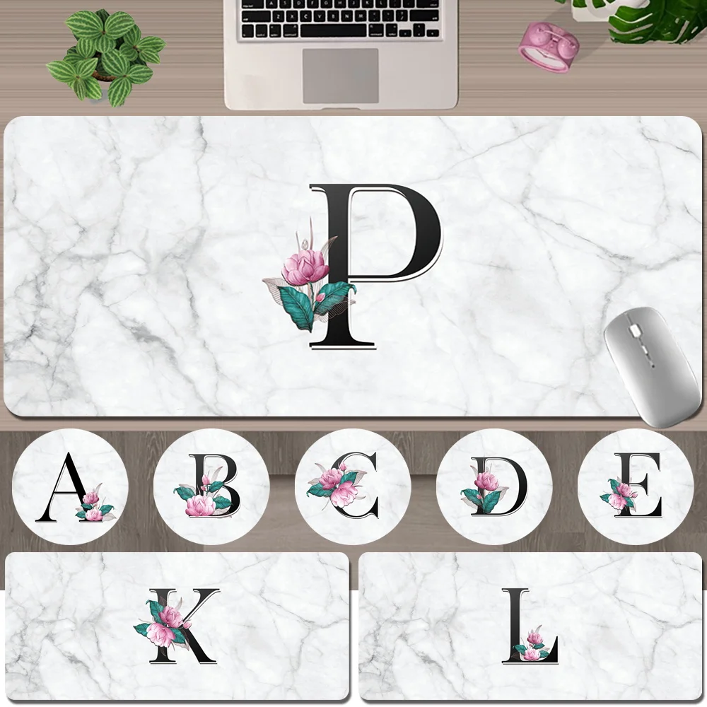 Easy-to-clean and Large Size Mouse Mat 30x60cm 30x80cm PU Leather White-marble Letter Printing Series Anti-slip Gaming Mouse Pad
Easy-to-clean and Large Size Mouse Mat 30x60cm 30x80cm PU Leather White-marble Letter Printing Series Anti-slip Gaming Mouse Pad