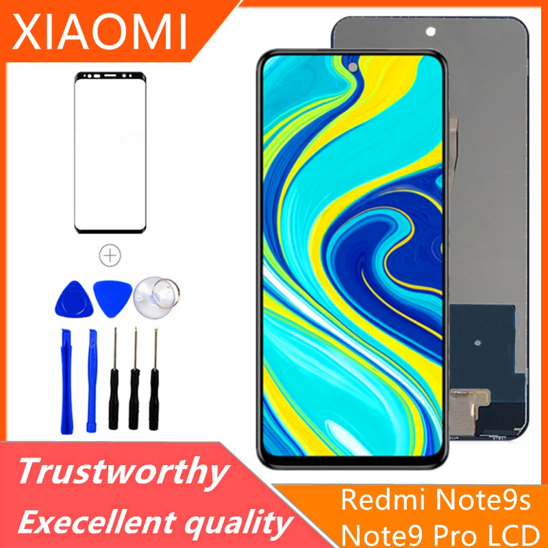 6.67" For Xiaomi Redmi Note 9 Pro LCD Display Touch Screen Digitizer For Redmi Note 9S Display M2003J6B2G Replacement Parts
6.67" For Xiaomi Redmi Note 9 Pro LCD Display Touch Screen Digitizer For Redmi Note 9S Display M2003J6B2G Replacement Parts