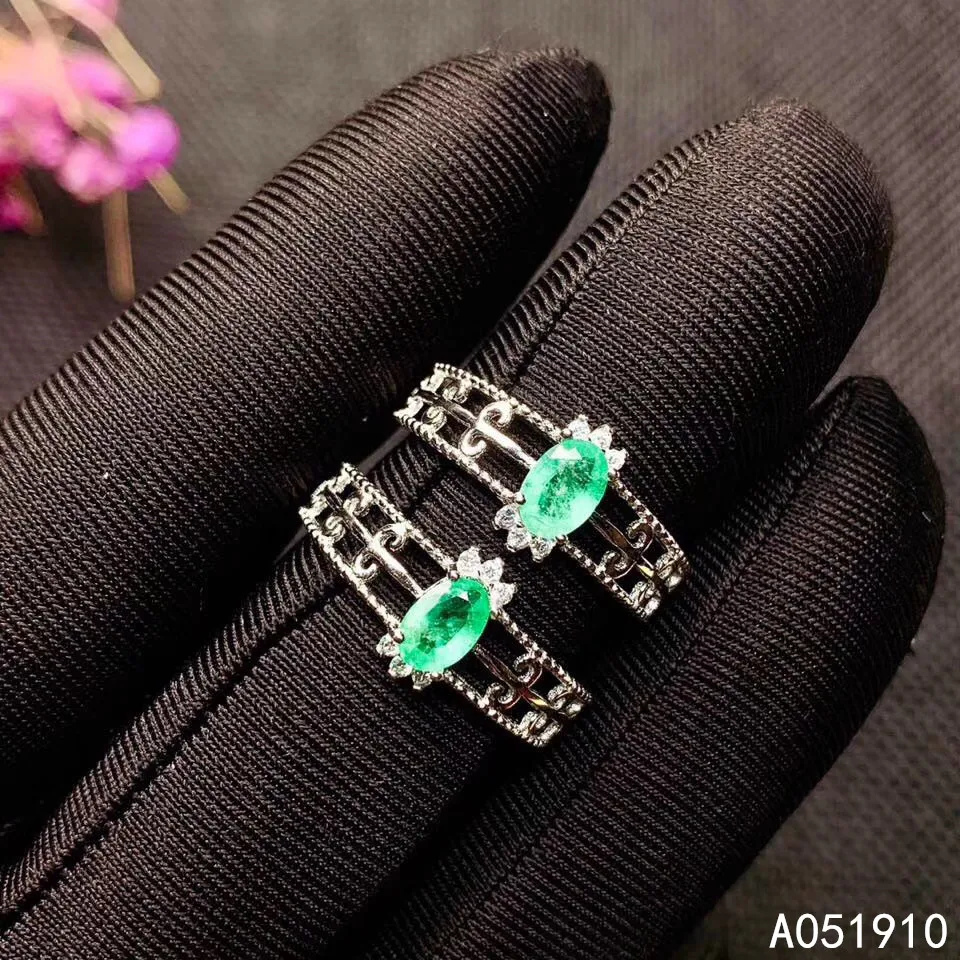 KJJEAXCMY boutique jewelry 925 sterling silver inlaid natural emerald female ring support detection popular
KJJEAXCMY boutique jewelry 925 sterling silver inlaid natural emerald female ring support detection popular