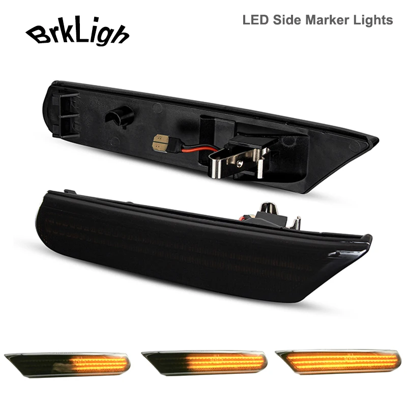 2Pcs Dynamic LED Side Marker Wing Indicator Lamp Front Turn Signal Light For Porsche Boxster 986 996 911 Carrera Turbo Targa GT2
2Pcs Dynamic LED Side Marker Wing Indicator Lamp Front Turn Signal Light For Porsche Boxster 986 996 911 Carrera Turbo Targa GT2