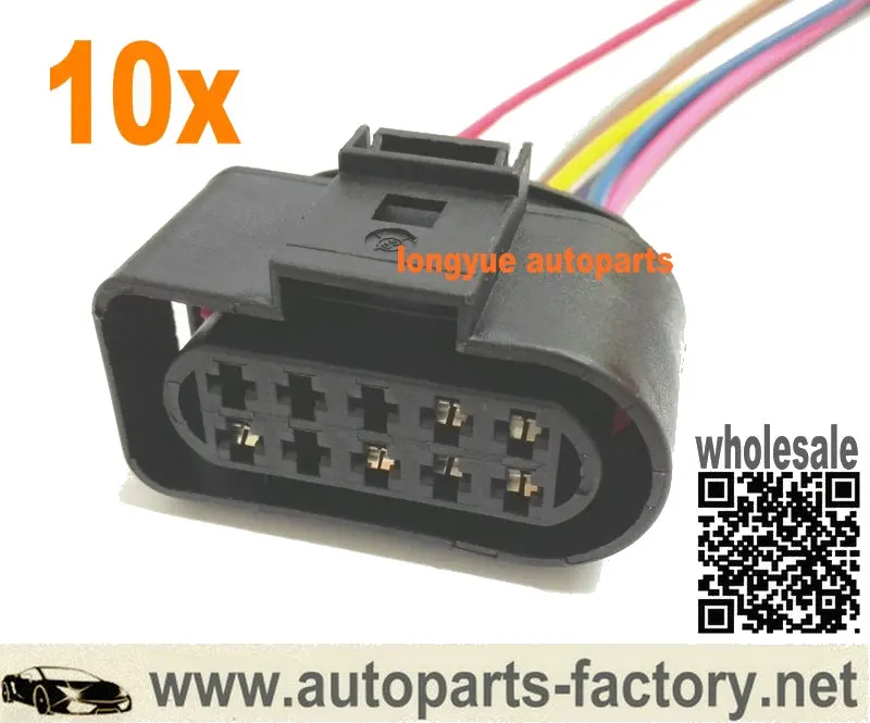 Longyue 10 шт. 6-проводной разъем для передней фары разъем для 05-10 VW Jetta Rabbit MK5 1J0 973 735
Longyue 10 шт. 6-проводной разъем для передней фары разъем для 05-10 VW Jetta Rabbit MK5 1J0 973 735