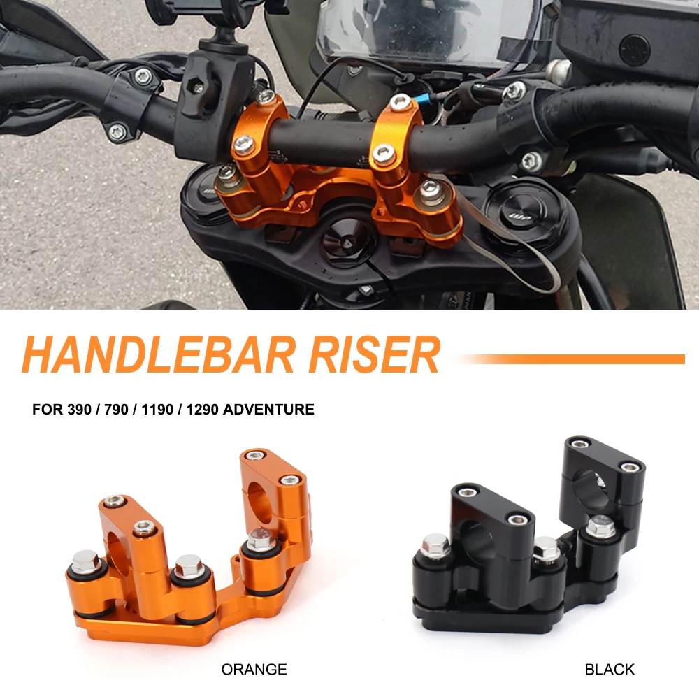 NEW Motorcycle 1190 1290 ADVENTURE Handlebar Riser Bar Mount Handle Clamp Bracket For 390 ADV 790 Adventure R 2019 2020 2021
NEW Motorcycle 1190 1290 ADVENTURE Handlebar Riser Bar Mount Handle Clamp Bracket For 390 ADV 790 Adventure R 2019 2020 2021