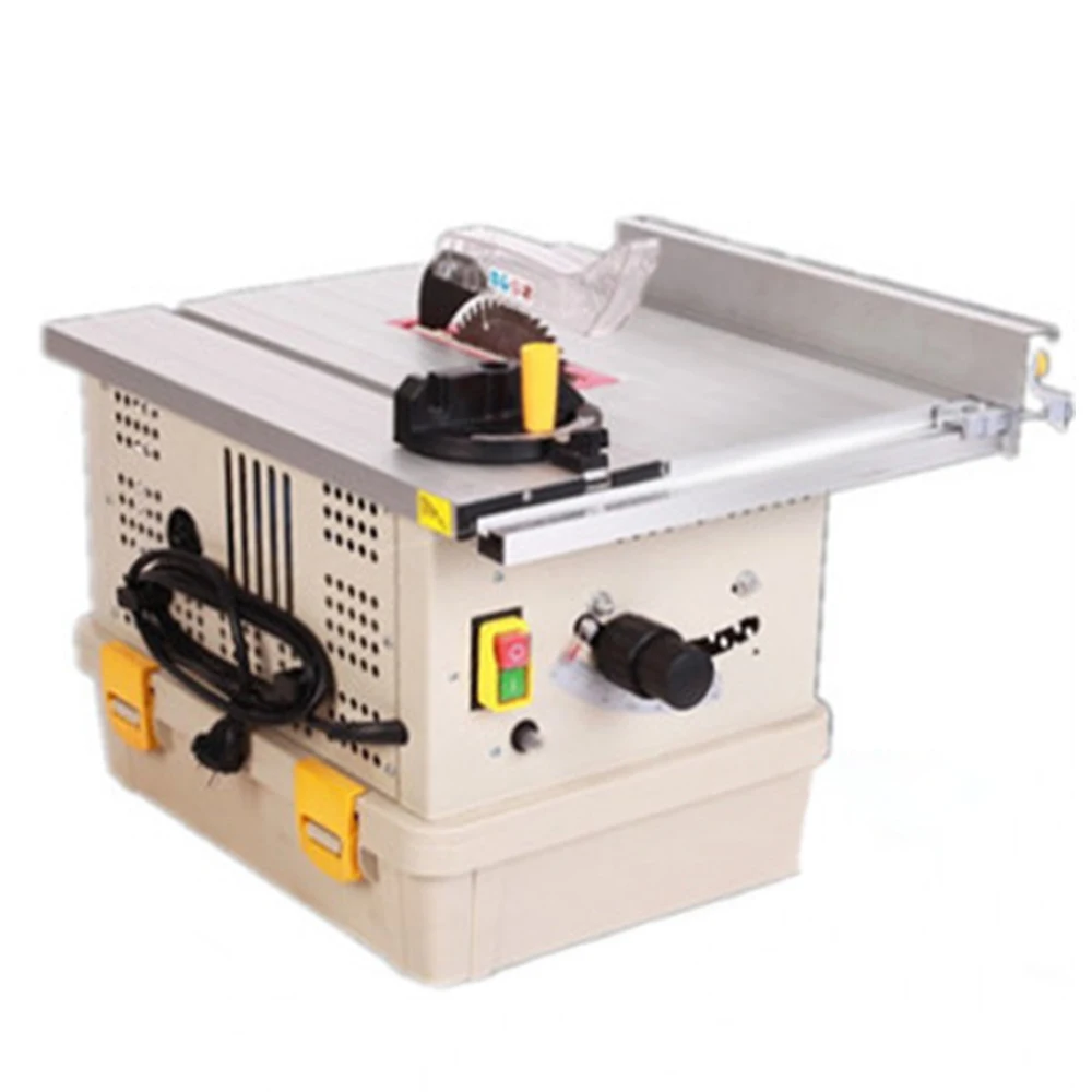 1KW Multifunctional woodworking floor dust-free chainsaw sliding table saw Wood floor dust-free saw cutting machine CB165-10
1KW Multifunctional woodworking floor dust-free chainsaw sliding table saw Wood floor dust-free saw cutting machine CB165-10