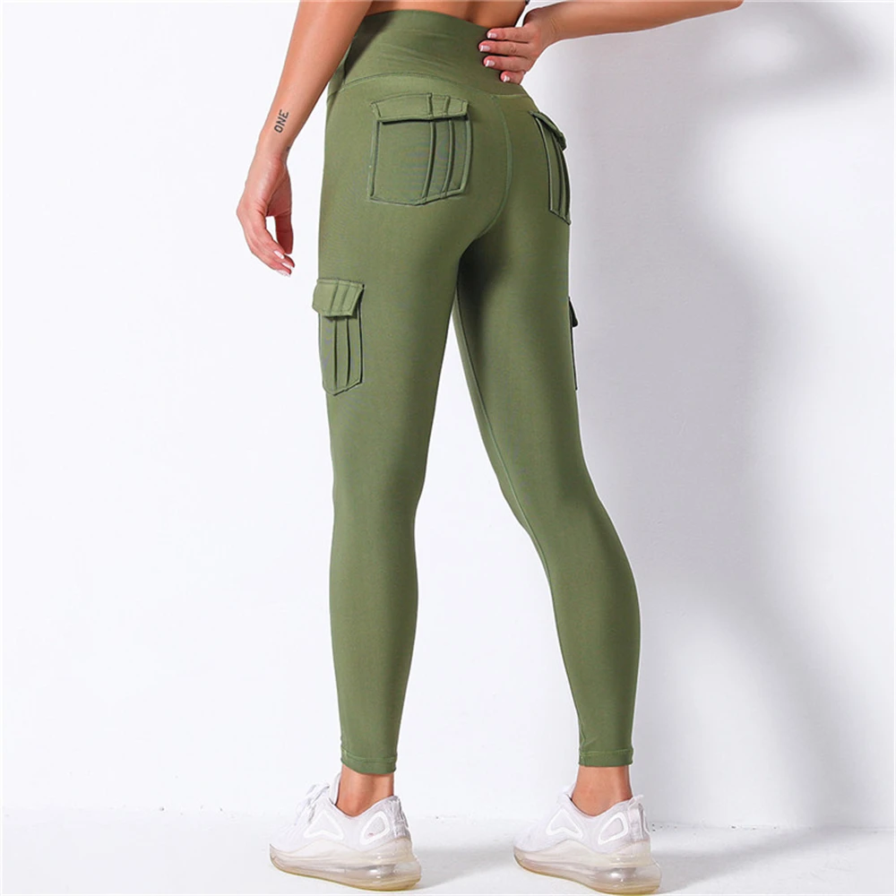 2023 Women Clothing Polyester Leggings High Waist Fitness Leggings Women Pocket Pants Solid Color Push Up Legging
2023 Women Clothing Polyester Leggings High Waist Fitness Leggings Women Pocket Pants Solid Color Push Up Legging