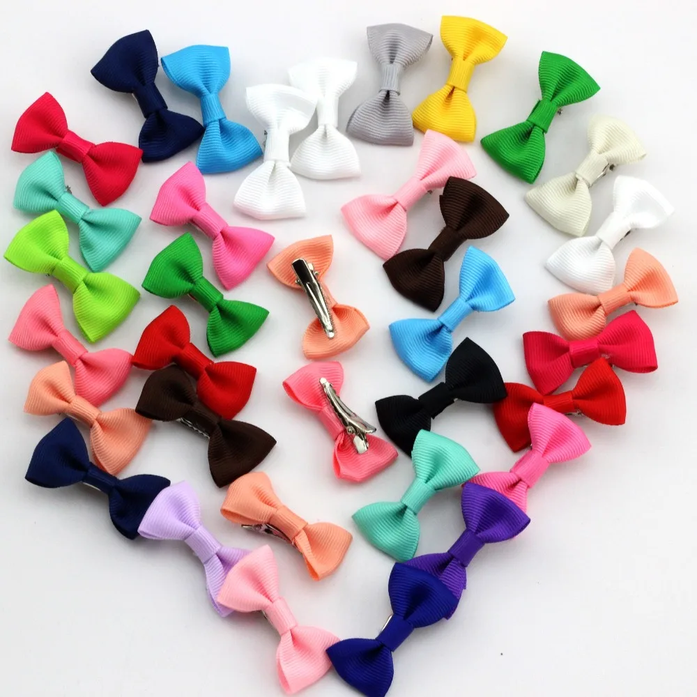 24pcs/lot 2" Little Ribbon Bow Fashion Baby hair accessories Children Bowknot Hair clips Lovely Colorful Ribbons Baby Hairpin
24pcs/lot 2" Little Ribbon Bow Fashion Baby hair accessories Children Bowknot Hair clips Lovely Colorful Ribbons Baby Hairpin