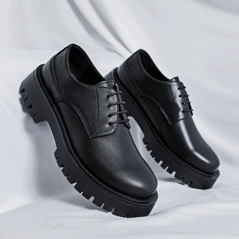 men casual business office formal dresses genuine leather shoes lace-up platform derby shoe tide gentleman footwear man sneakers
men casual business office formal dresses genuine leather shoes lace-up platform derby shoe tide gentleman footwear man sneakers