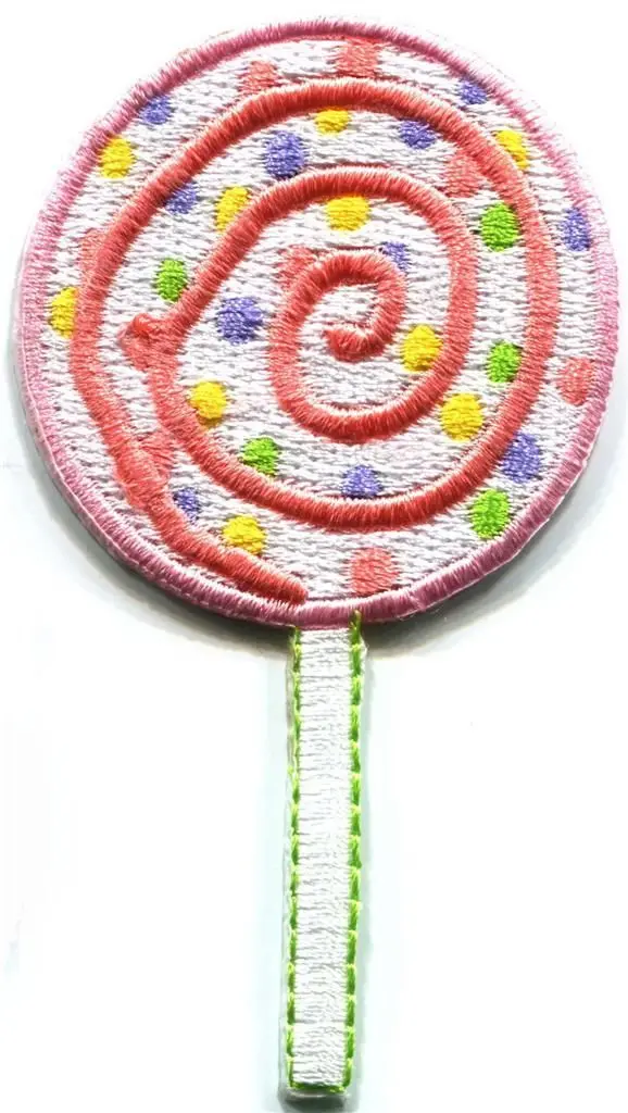 Hot! Lollipop sucker candy sweets retro kids sticky-pop applique iron on patch (1.7-3.2) (≈ 4.3 * 8.1 cm)
Hot! Lollipop sucker candy sweets retro kids sticky-pop applique iron on patch (1.7-3.2) (≈ 4.3 * 8.1 cm)