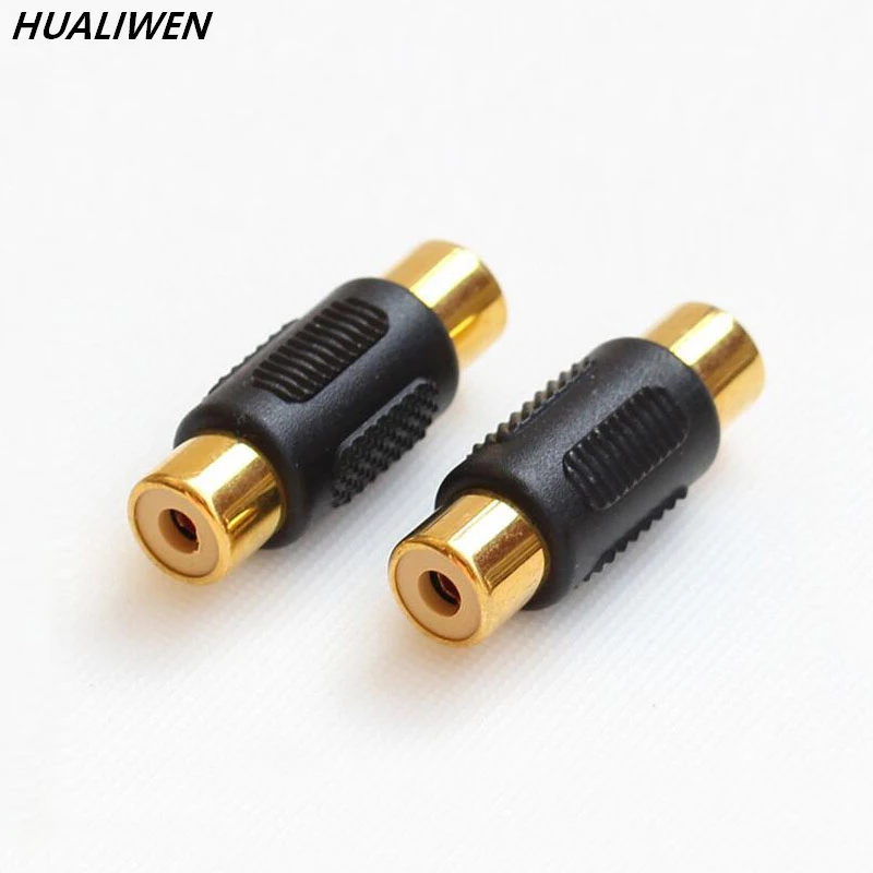2pcs Rca Double Female To Female Adapter AV Cable Plug 2/10X CCTV Connector Video Audio
2pcs Rca Double Female To Female Adapter AV Cable Plug 2/10X CCTV Connector Video Audio