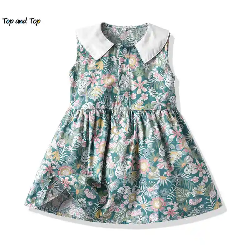 top and top Summer Baby Girl Cotton Dress Sleeveless Toddler Infant Girl Floral Printed Princess Dresses Newborn Casual Dress
top and top Summer Baby Girl Cotton Dress Sleeveless Toddler Infant Girl Floral Printed Princess Dresses Newborn Casual Dress