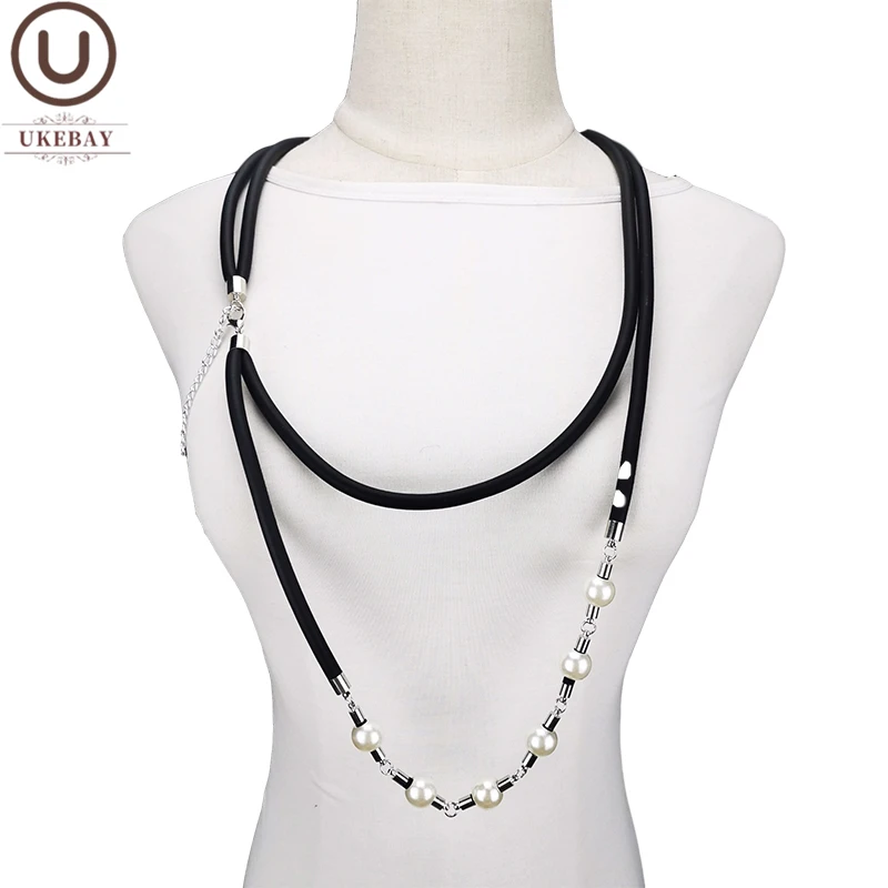 UKEBAY New Boho Handmade Necklaces Pearl Pendant Necklace For Women Luxury Jewelry Rubber Jewelry Wedding Accessories Wholesale
UKEBAY New Boho Handmade Necklaces Pearl Pendant Necklace For Women Luxury Jewelry Rubber Jewelry Wedding Accessories Wholesale