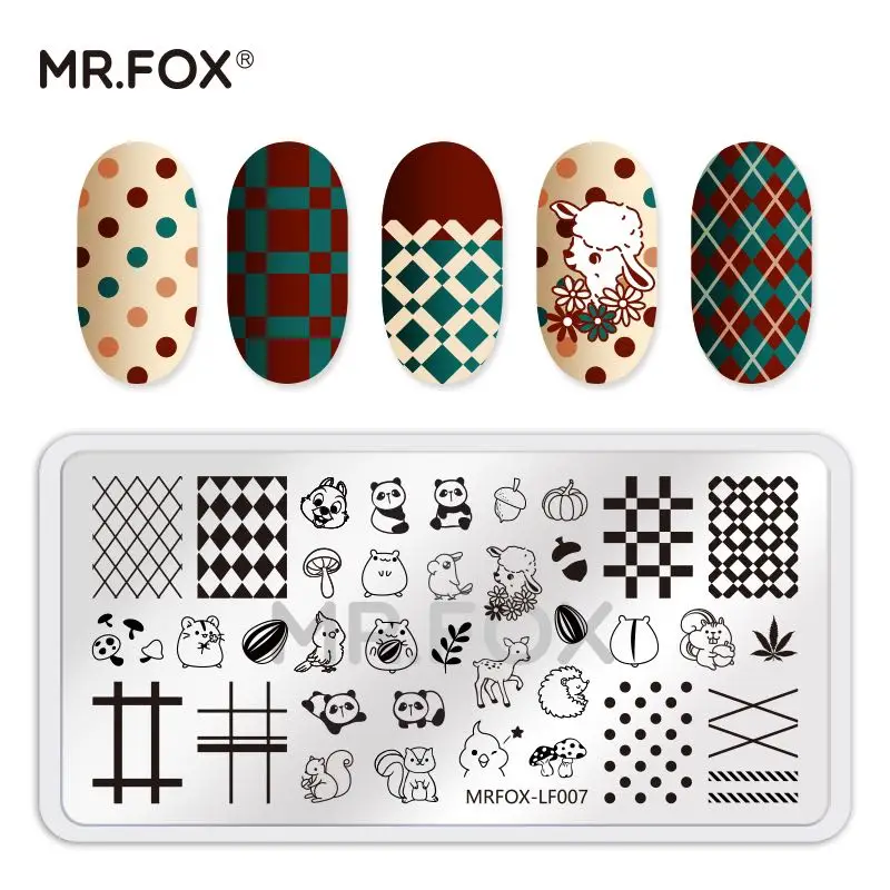 MRFOX New Nail Art Stamping Plates 6.5*12.5cm Lace Stamping Plate Nail Art ImagePlate Equipment Stamp Stamping Plates Manicure
MRFOX New Nail Art Stamping Plates 6.5*12.5cm Lace Stamping Plate Nail Art ImagePlate Equipment Stamp Stamping Plates Manicure