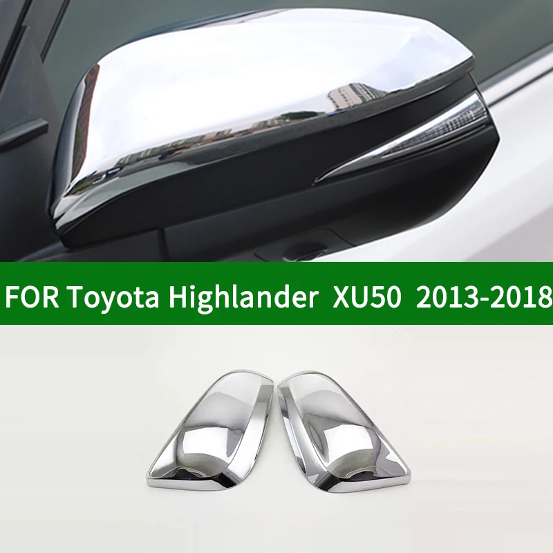 Накладки на зеркала заднего вида для Toyota Highlander XU50 2013-2018, хромированные серебристые боковые поворотники для Toyota Kluger
Накладки на зеркала заднего вида для Toyota Highlander XU50 2013-2018, хромированные серебристые боковые поворотники для Toyota Kluger