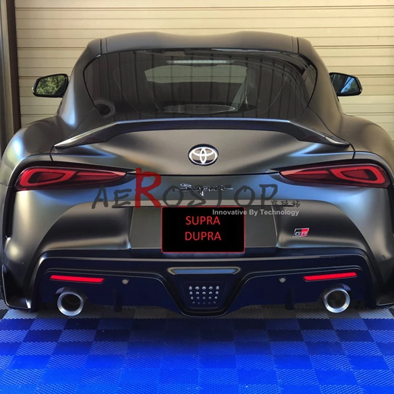 For Toyota Supra 2019 2020 + Top and tail high quality Carbon Spoiler Rear Roof Spoiler Wing Trunk Lip Boot Cover Car Styling
For Toyota Supra 2019 2020 + Top and tail high quality Carbon Spoiler Rear Roof Spoiler Wing Trunk Lip Boot Cover Car Styling