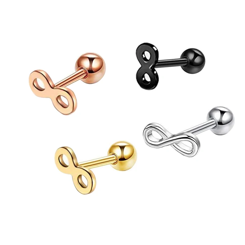 Women Punk Ear Lip Body Cartilage Helix Word 8 Barbell Bar Earrings Surgical Steel Stud Earrings Piercing Jewelry
Women Punk Ear Lip Body Cartilage Helix Word 8 Barbell Bar Earrings Surgical Steel Stud Earrings Piercing Jewelry