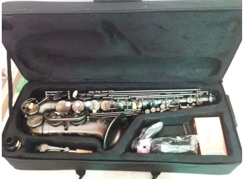 High Quality Japan Brand SUZUKI Alto Saxophone E Flat Matte Black Musical Instruments Saxophone Professional Grade Encarved case
High Quality Japan Brand SUZUKI Alto Saxophone E Flat Matte Black Musical Instruments Saxophone Professional Grade Encarved case