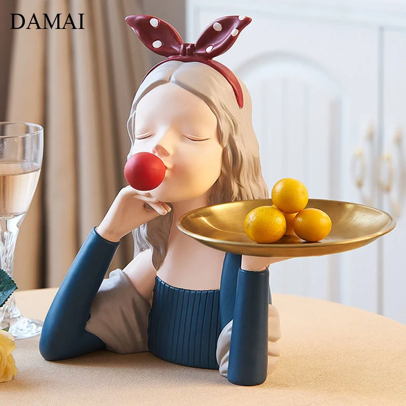Bubble Girl Figurine Resin Embellishments Statue Living Room Desk Decoration Accessories Nordic Coffee Table Storage Ornaments
Bubble Girl Figurine Resin Embellishments Statue Living Room Desk Decoration Accessories Nordic Coffee Table Storage Ornaments