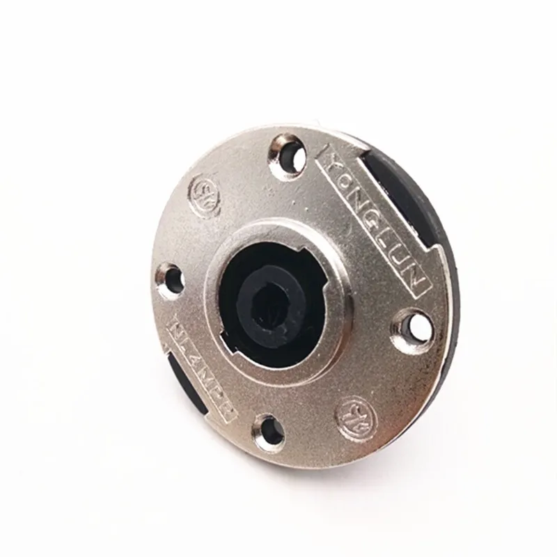 good quality new Round type 4Pin Female socket 4 Pole plug Professional Speaker plug audio power plug Speaker Connector
good quality new Round type 4Pin Female socket 4 Pole plug Professional Speaker plug audio power plug Speaker Connector