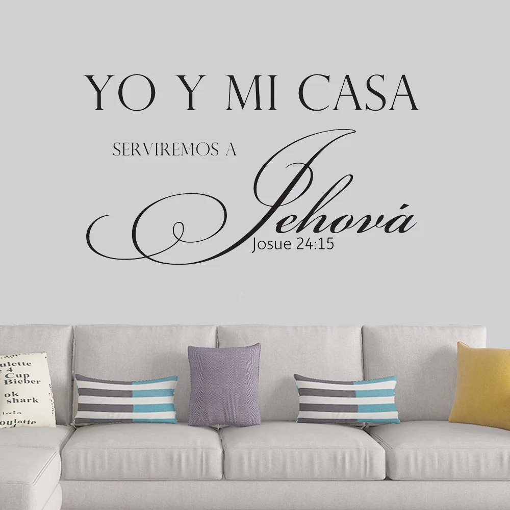 Spanish Quotes Wall Decals YO Y MI CASA Wall Stickers Vinyl Carved Letter Wallpaper Home Decor Living Room Kitchen Bedroom
Spanish Quotes Wall Decals YO Y MI CASA Wall Stickers Vinyl Carved Letter Wallpaper Home Decor Living Room Kitchen Bedroom