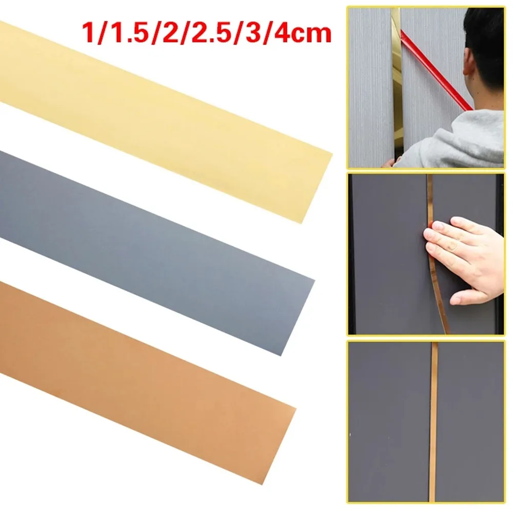 5M Self-adhesive Stainless Steel Flat Decorative Lines Tile Stickers for Background Wall Decoration metal Ceiling Edging
5M Self-adhesive Stainless Steel Flat Decorative Lines Tile Stickers for Background Wall Decoration metal Ceiling Edging
