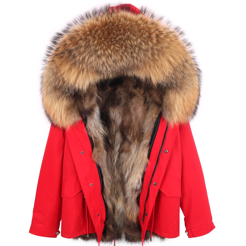 Women Real Fur Coat Waterproof Parka 7XL 2022 Short Winter Coat Natural Fox Fur Liner and Collar Hooded Casual Jacket
Women Real Fur Coat Waterproof Parka 7XL 2022 Short Winter Coat Natural Fox Fur Liner and Collar Hooded Casual Jacket