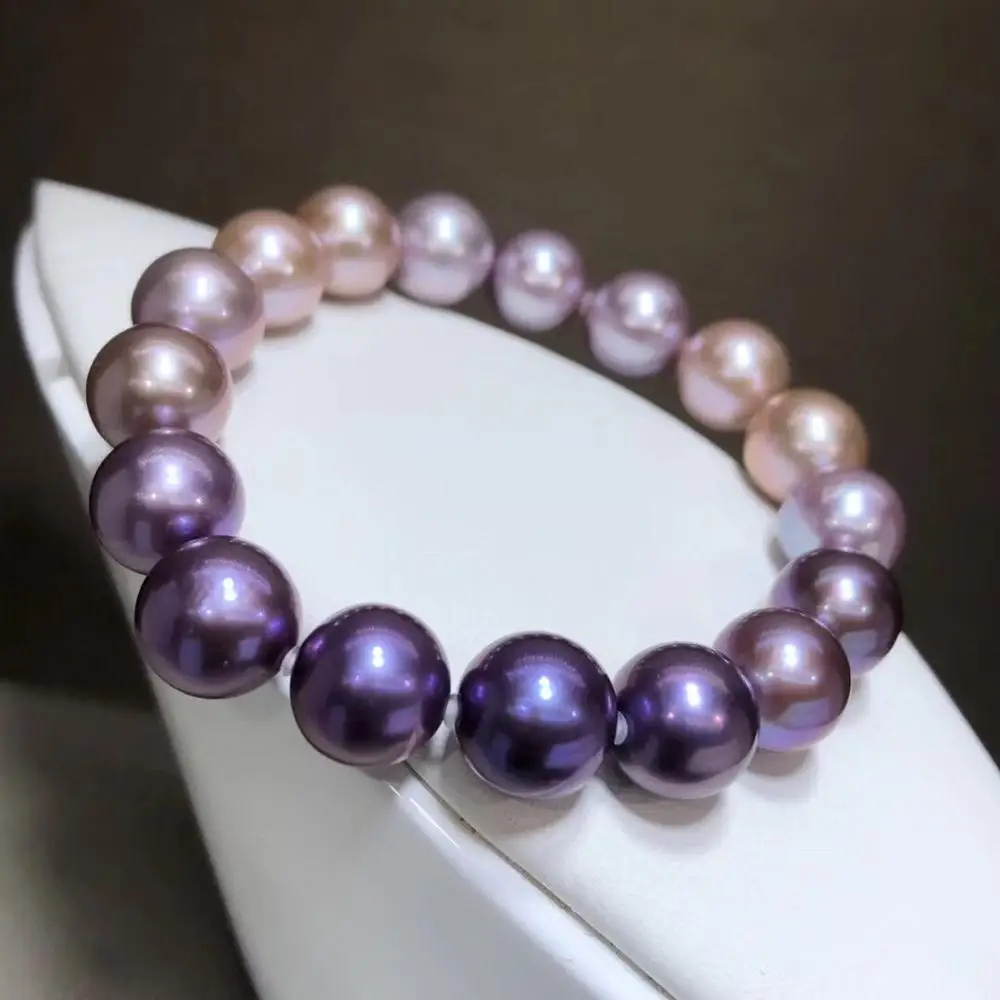 D113 Pearls Braceles 10-11mm Fine Jewelry Natural Fresh Water Purple Pearls Bracelets for Women Fine Pearls Bracelets
D113 Pearls Braceles 10-11mm Fine Jewelry Natural Fresh Water Purple Pearls Bracelets for Women Fine Pearls Bracelets
