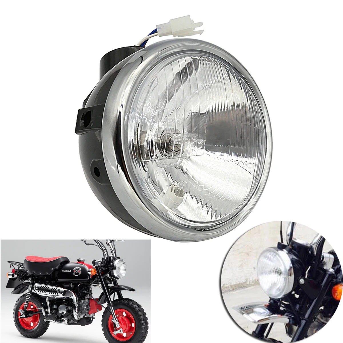 Motorcycle LED Headlight Headlamp Lamp Light For Honda Z50 Little Monkey Small Motorcycle
Motorcycle LED Headlight Headlamp Lamp Light For Honda Z50 Little Monkey Small Motorcycle