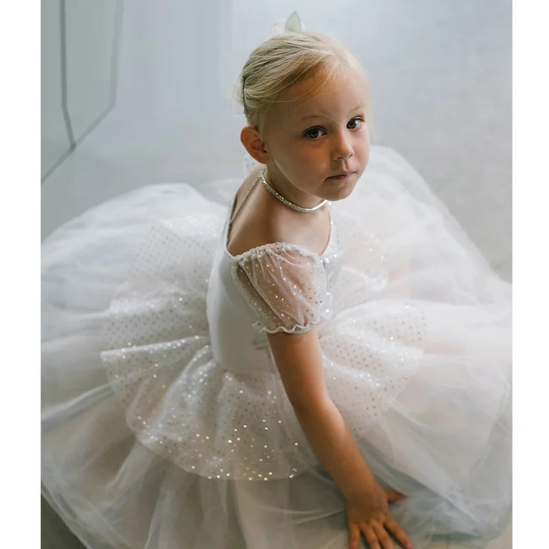 H2703 Girls Ballet Dancing Dress White Princess Mesh Sequins Dancewear Children Professional Performance Competition Clothes
H2703 Girls Ballet Dancing Dress White Princess Mesh Sequins Dancewear Children Professional Performance Competition Clothes