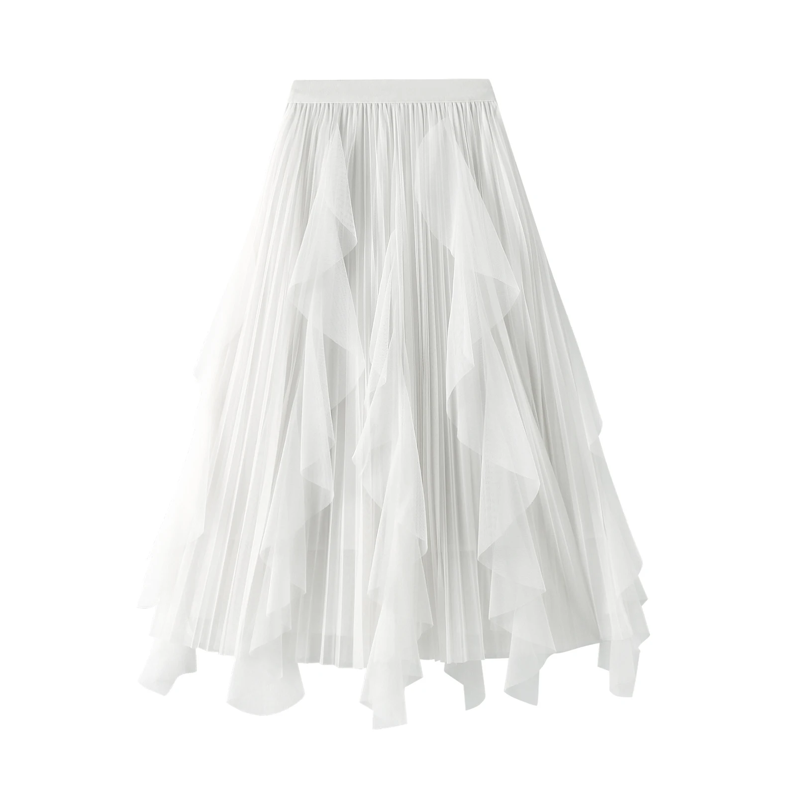 Female Spring Summer Fall Middle Fashion Creatiive Skirt Ladies Solid Color High Comfortable Elastic Waist Pleated Skirt
Female Spring Summer Fall Middle Fashion Creatiive Skirt Ladies Solid Color High Comfortable Elastic Waist Pleated Skirt