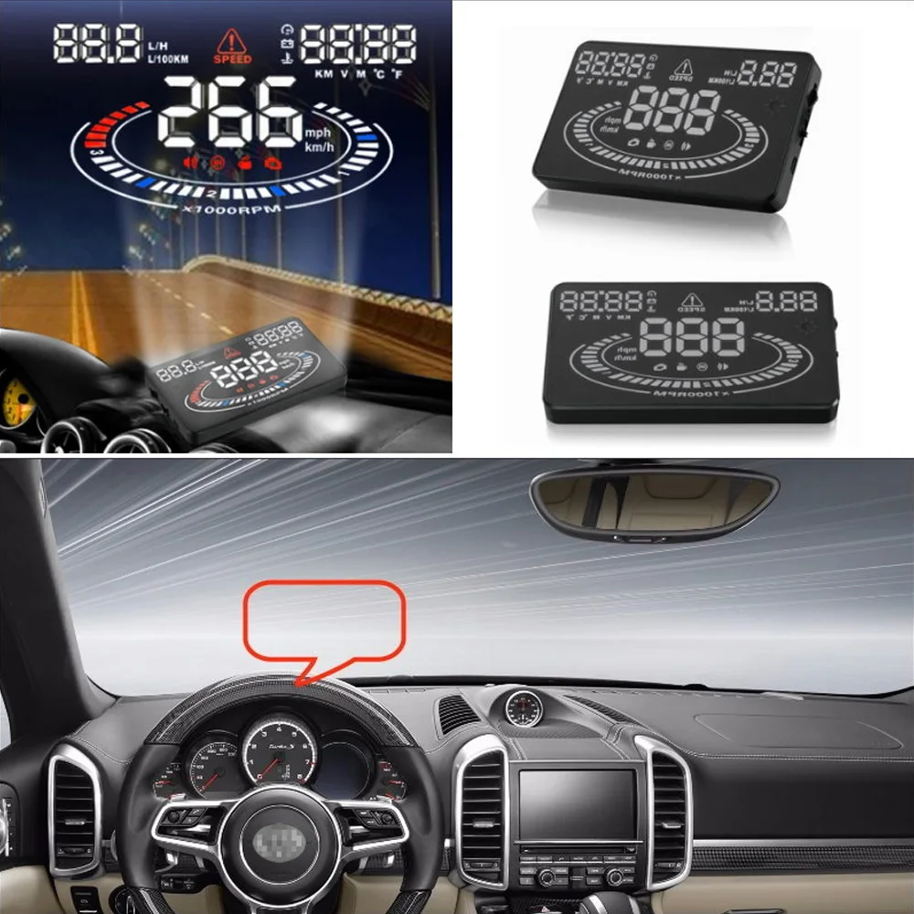 Автомобильный проекционный дисплей HUD для автомобиля Porsche Cayenne/Panamera/Cayman, электронные автомобильные аксессуары, сигнал скорости вождения, сделай сам
Автомобильный проекционный дисплей HUD для автомобиля Porsche Cayenne/Panamera/Cayman, электронные автомобильные аксессуары, сигнал скорости вождения, сделай сам
