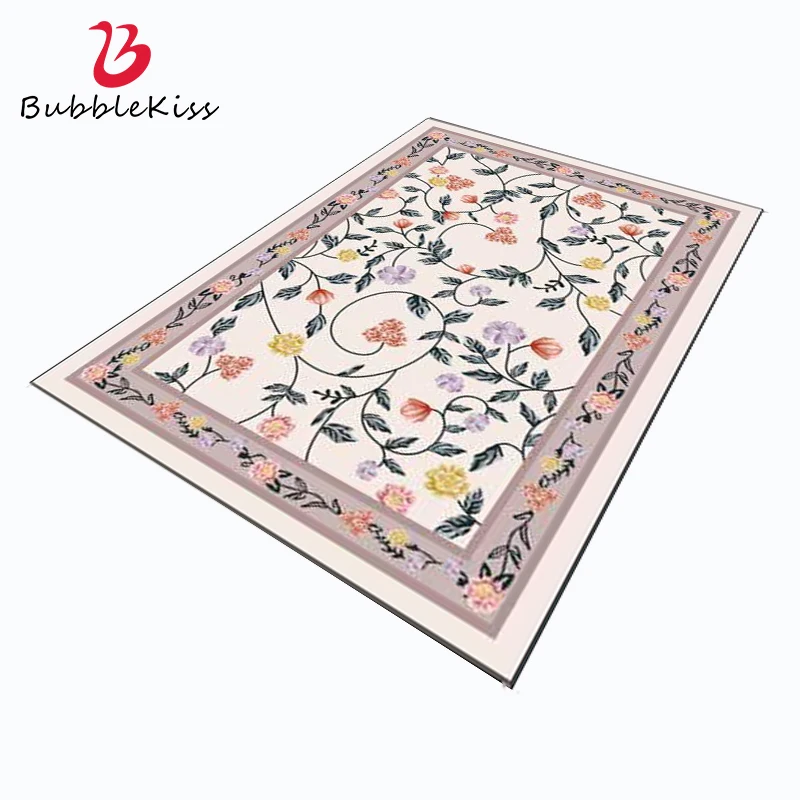 Bubble Kiss European Style Flower Pattern Rugs and Carpets for Home Living Room HD Printing Carpets for Bed Room Customized Mat
Bubble Kiss European Style Flower Pattern Rugs and Carpets for Home Living Room HD Printing Carpets for Bed Room Customized Mat