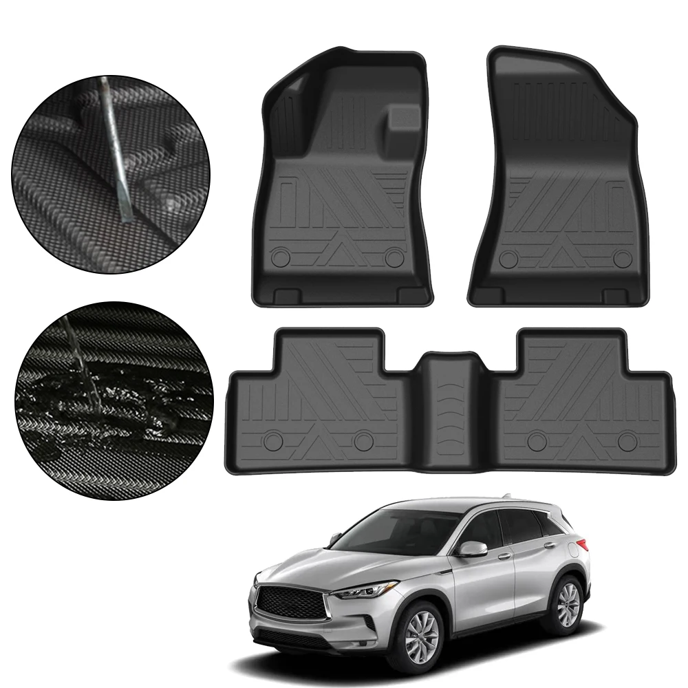 TPE Car Floor Mats For Infiniti QX50 2018 2019 2020 5-Seat Waterproof Non-Slip Auto Styling Accessories Interior
TPE Car Floor Mats For Infiniti QX50 2018 2019 2020 5-Seat Waterproof Non-Slip Auto Styling Accessories Interior