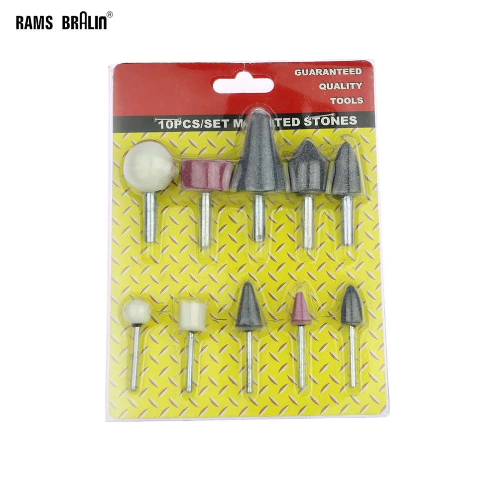 10 pieces/ Set Ceramic Mounted Grinding Stone Wheel for Drill Grinder for Metal Plastic Wood Grinding
10 pieces/ Set Ceramic Mounted Grinding Stone Wheel for Drill Grinder for Metal Plastic Wood Grinding