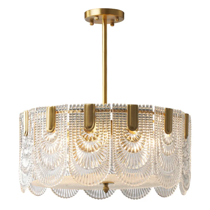 French Romantic Living Room Dining Room Bedroom Modern Style Drop Glass Round Chandelier Lamps E14 AC110-240V
French Romantic Living Room Dining Room Bedroom Modern Style Drop Glass Round Chandelier Lamps E14 AC110-240V