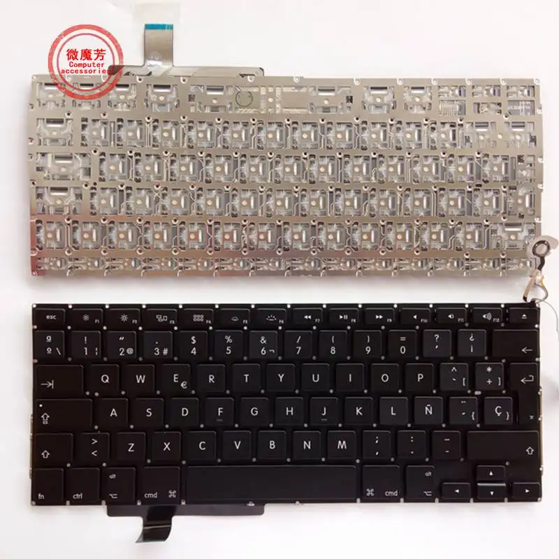 Spain SP New Laptop Keyboard For Macbook Pro 17 Inch A1297 2009 2010 2011 Year
Spain SP New Laptop Keyboard For Macbook Pro 17 Inch A1297 2009 2010 2011 Year