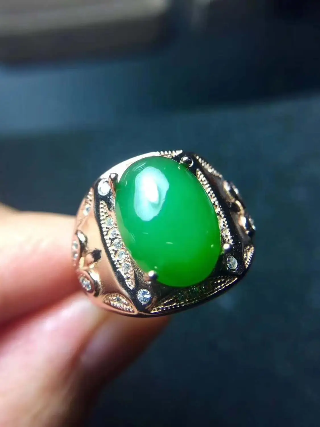 Man Ring Natural And Real Hetian Jade Man Ring 925 sterling silver Wholesales Fine jewelry
Man Ring Natural And Real Hetian Jade Man Ring 925 sterling silver Wholesales Fine jewelry