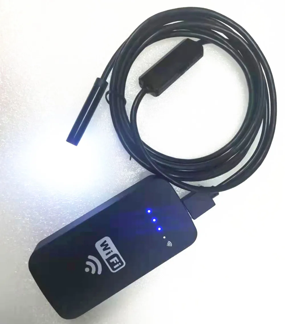 5.5mm 2MP 1080P Wireless WIFI Endoscope Inspection Borescope Camera USB Otoscope 5M
5.5mm 2MP 1080P Wireless WIFI Endoscope Inspection Borescope Camera USB Otoscope 5M