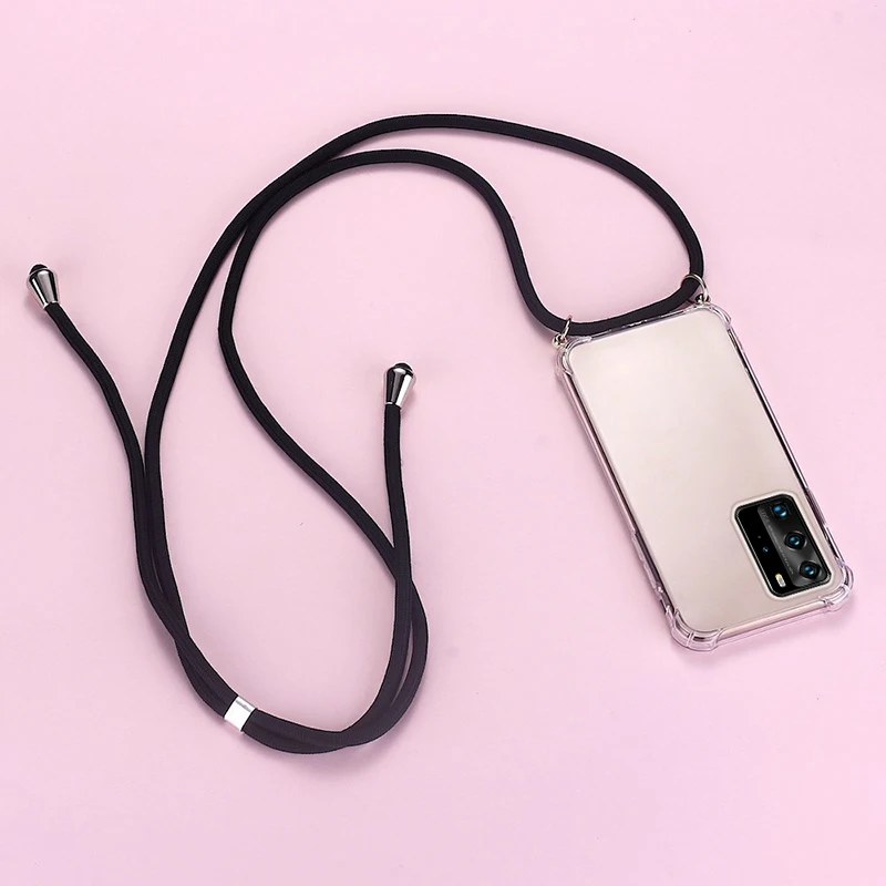 Luxury Lanyard Silicone Phone Case For Huawei P50 P40 P30 P20 Lite Honor 70 50 X9 X8 X7 X6 Cute Ultra-thin Necklace Rope Cover
Luxury Lanyard Silicone Phone Case For Huawei P50 P40 P30 P20 Lite Honor 70 50 X9 X8 X7 X6 Cute Ultra-thin Necklace Rope Cover