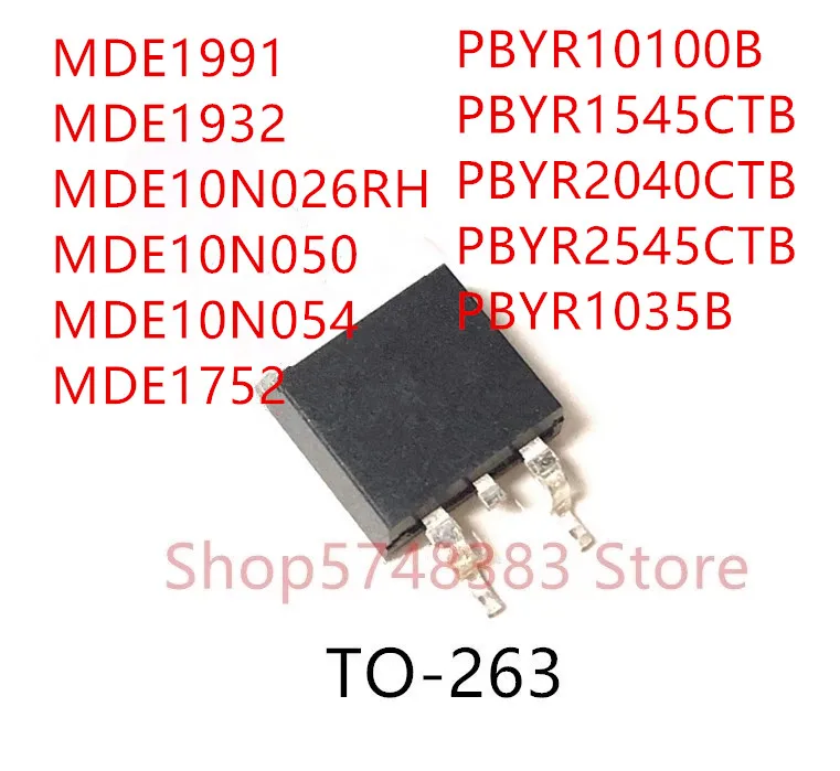 10PCS MDE1991 MDE1932 MDE10N026RH MDE10N050 MDE10N054 MDE1752 PBYR10100B PBYR1545CTB PBYR2040CTB PBYR2545CTB PBYR1035B TO-263
10PCS MDE1991 MDE1932 MDE10N026RH MDE10N050 MDE10N054 MDE1752 PBYR10100B PBYR1545CTB PBYR2040CTB PBYR2545CTB PBYR1035B TO-263