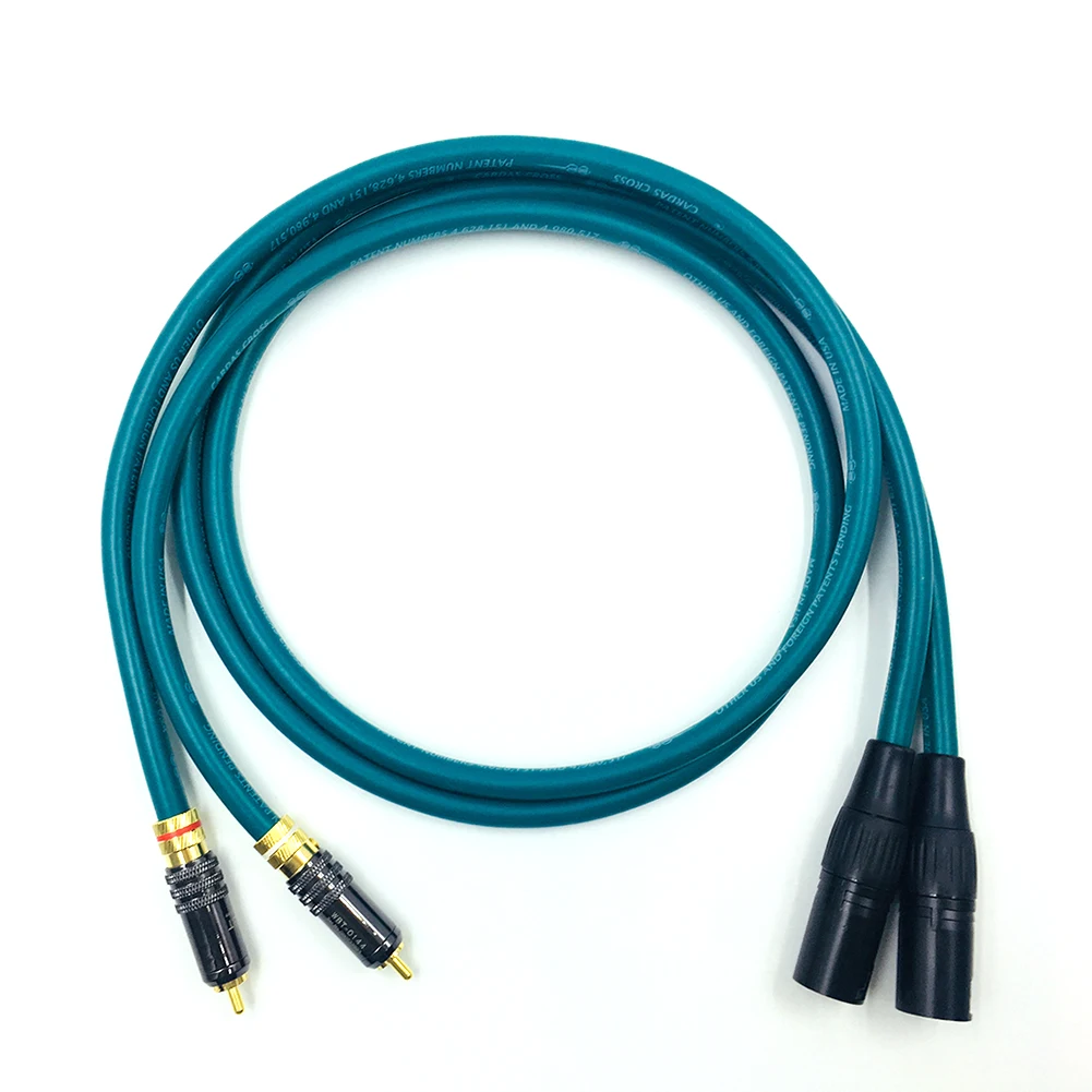 Pair Audio Cable 2 RCA Male to 2 XLR Male Interconnect cable HIFI RCA to XLR MALE FEMALE Audio CABLE
Pair Audio Cable 2 RCA Male to 2 XLR Male Interconnect cable HIFI RCA to XLR MALE FEMALE Audio CABLE