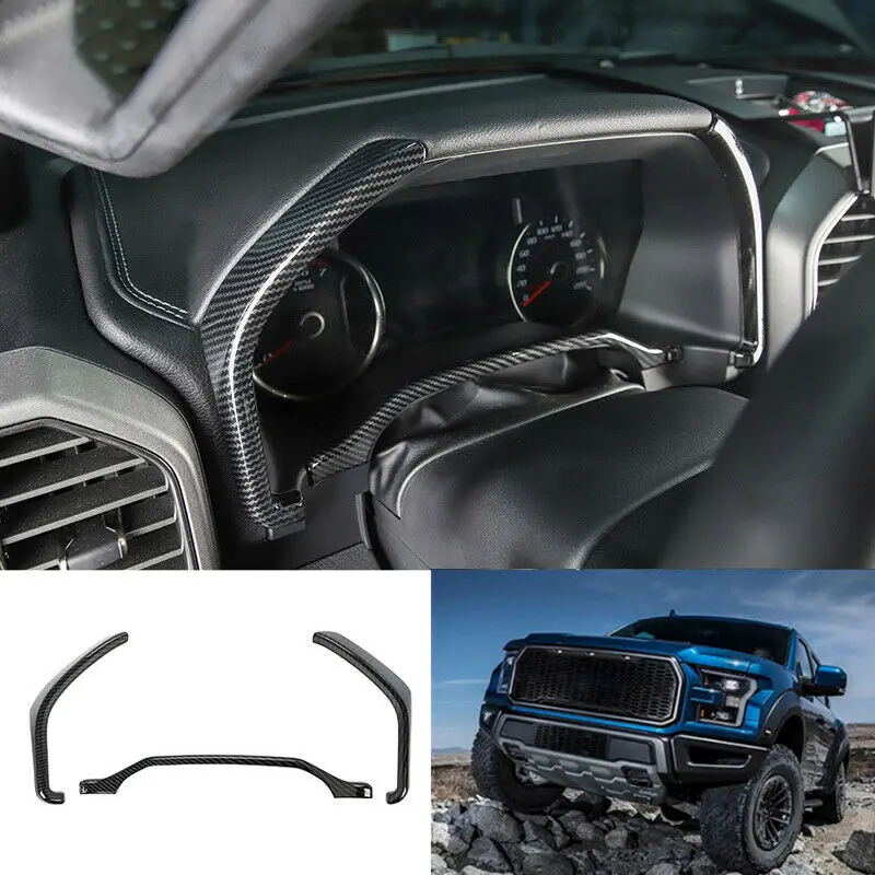 ABS Dashboard Instrument Panel Strips Cover Trim For Ford F-150 Raptor 2015-2019 2017 2016 2018
ABS Dashboard Instrument Panel Strips Cover Trim For Ford F-150 Raptor 2015-2019 2017 2016 2018