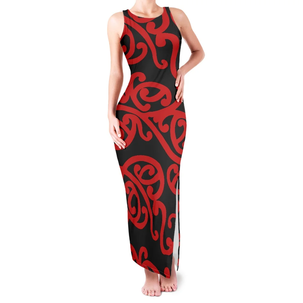 Hot Sale Polynesian Hibiscus Design Plus Size Floral Dress For Girls Custom Elegant Red Long Dress Sexy Summer Women Dress
Hot Sale Polynesian Hibiscus Design Plus Size Floral Dress For Girls Custom Elegant Red Long Dress Sexy Summer Women Dress