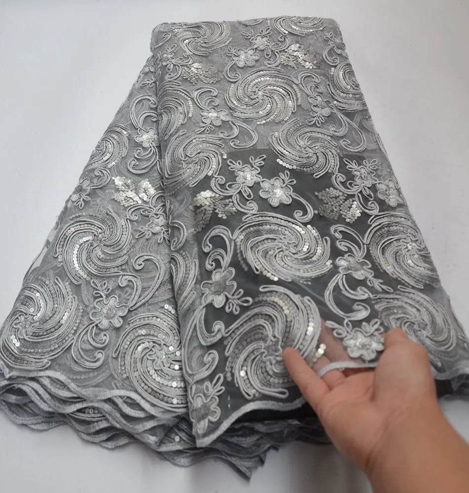 Best Selling Nigerian Lace Fabric African French Net Lace Fabric Tulle Mesh Fabric with sequins TS8763
Best Selling Nigerian Lace Fabric African French Net Lace Fabric Tulle Mesh Fabric with sequins TS8763