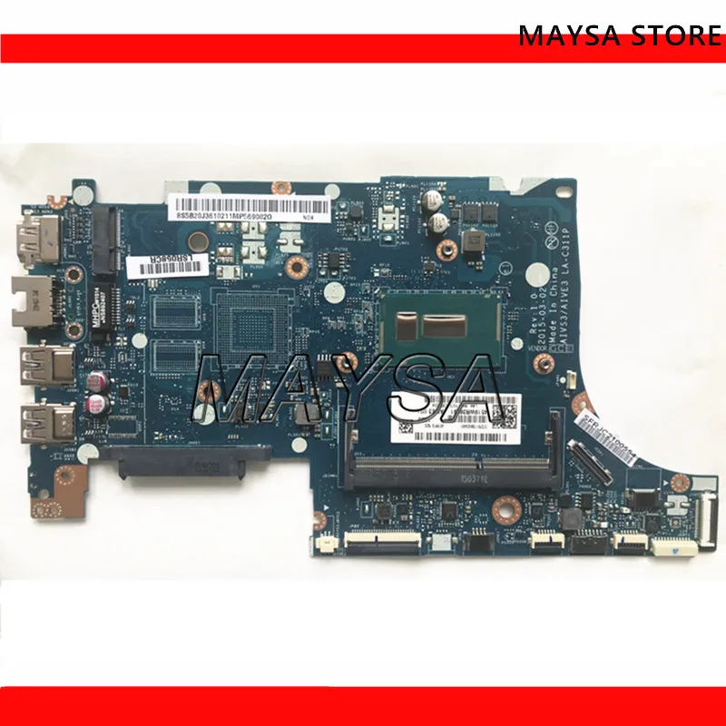 AIVS3/AIVE3 LA-C311P подходит для материнской платы ноутбука серии Dell LENOVO E31-70 с материнской платой процессора i3 SR23Z
AIVS3/AIVE3 LA-C311P подходит для материнской платы ноутбука серии Dell LENOVO E31-70 с материнской платой процессора i3 SR23Z
