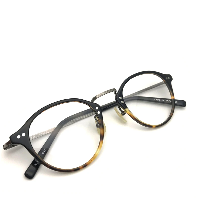 Japanese Handmade Classic Round Optical Glasses Frame Men Acetate Prescription Eyeglasses Women Retro Titanium Myopia Spectacles
Japanese Handmade Classic Round Optical Glasses Frame Men Acetate Prescription Eyeglasses Women Retro Titanium Myopia Spectacles