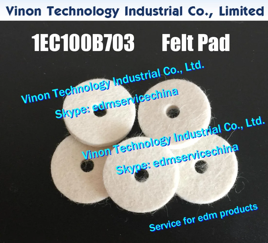 (5pcs/bag) edm Felt Pad 1EC100B703 MA402, 6EC100A761 MA403, 6EC220B714=1 MA404, 6EC220B716=1 MA405, 33EC100B422 for Ma kino
(5pcs/bag) edm Felt Pad 1EC100B703 MA402, 6EC100A761 MA403, 6EC220B714=1 MA404, 6EC220B716=1 MA405, 33EC100B422 for Ma kino