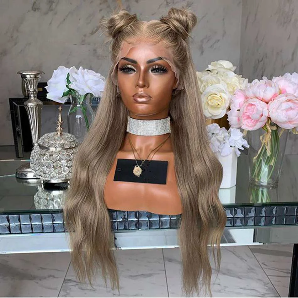 Peruvian Remy Hair Grey Blonde Human Hair Wig Wavy T part Lace Front Human Hair Wigs For Women With Pre Plucked Hairline 180%
Peruvian Remy Hair Grey Blonde Human Hair Wig Wavy T part Lace Front Human Hair Wigs For Women With Pre Plucked Hairline 180%
