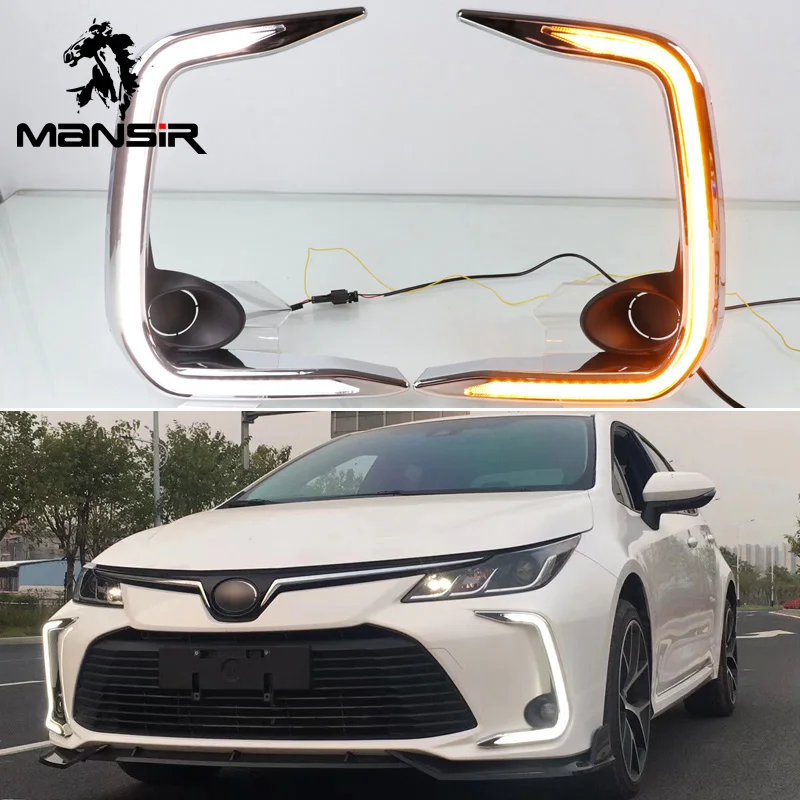 LED Daylights For Toyota Corolla 2019 2020 Turn Signal Indicator Car Accessory Daytime Running Light AutoDRL
LED Daylights For Toyota Corolla 2019 2020 Turn Signal Indicator Car Accessory Daytime Running Light AutoDRL