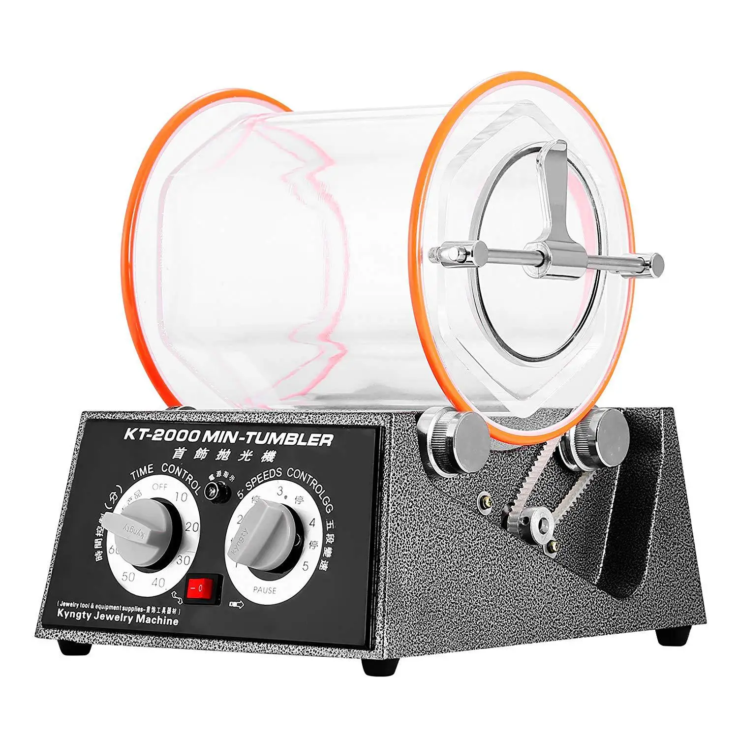 KT-2000 Jewelry Polishing Machine Tumbler 5Kg Mini Polisher Tumbler Rotary Tumbler Surface Polisher Jewelry Polishing Machine
KT-2000 Jewelry Polishing Machine Tumbler 5Kg Mini Polisher Tumbler Rotary Tumbler Surface Polisher Jewelry Polishing Machine