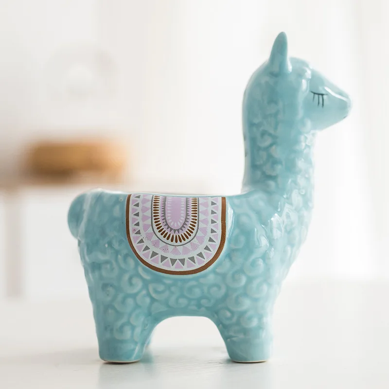 Plant Ceramic Creative Alpaca Succulent Flower Desktop Placed Potted Container Decoration Gift Balcony Plant Ceramic Creative
Plant Ceramic Creative Alpaca Succulent Flower Desktop Placed Potted Container Decoration Gift Balcony Plant Ceramic Creative